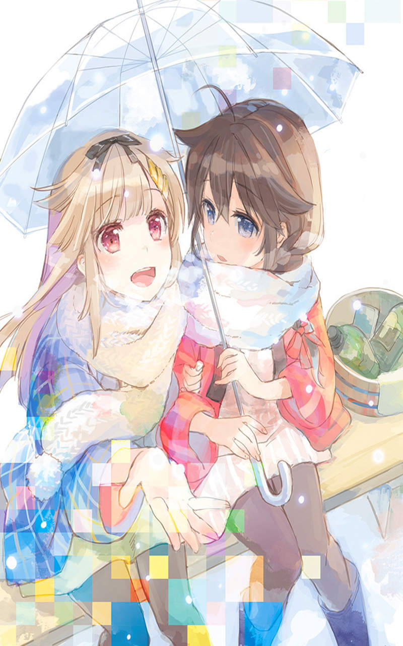 《舰队Collection》同人手绘动漫手机壁纸图片图片