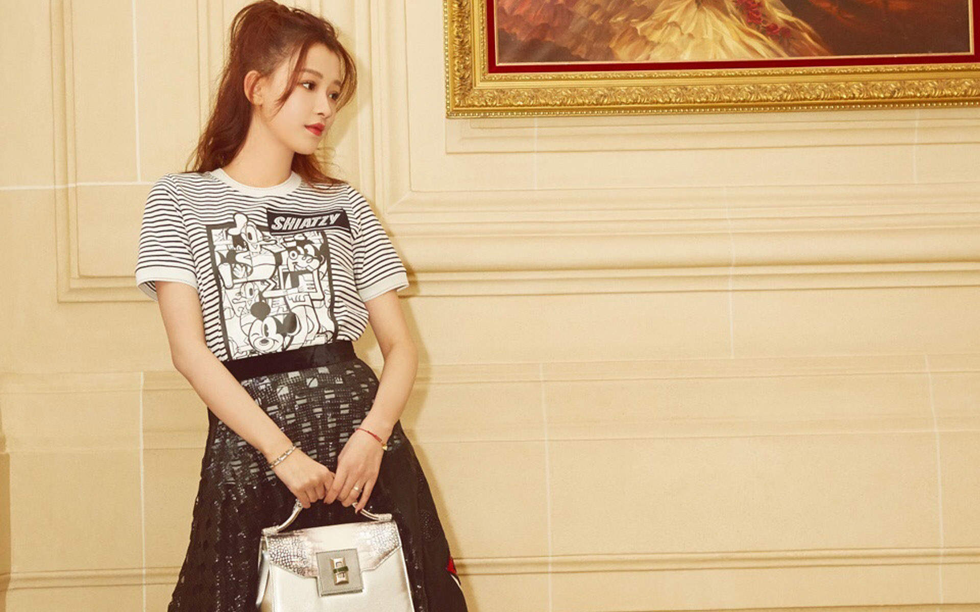 林省通化市集安女明星气质美女明星孙怡高清壁纸图片下载图片