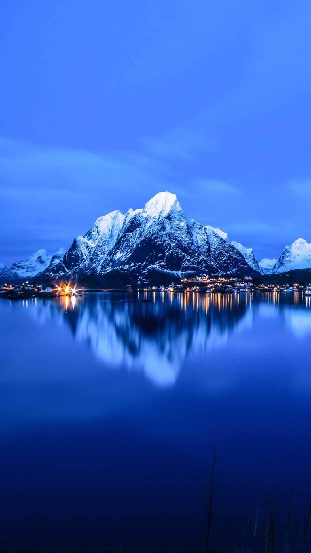 静谧山水风景图片高清手机壁纸图片