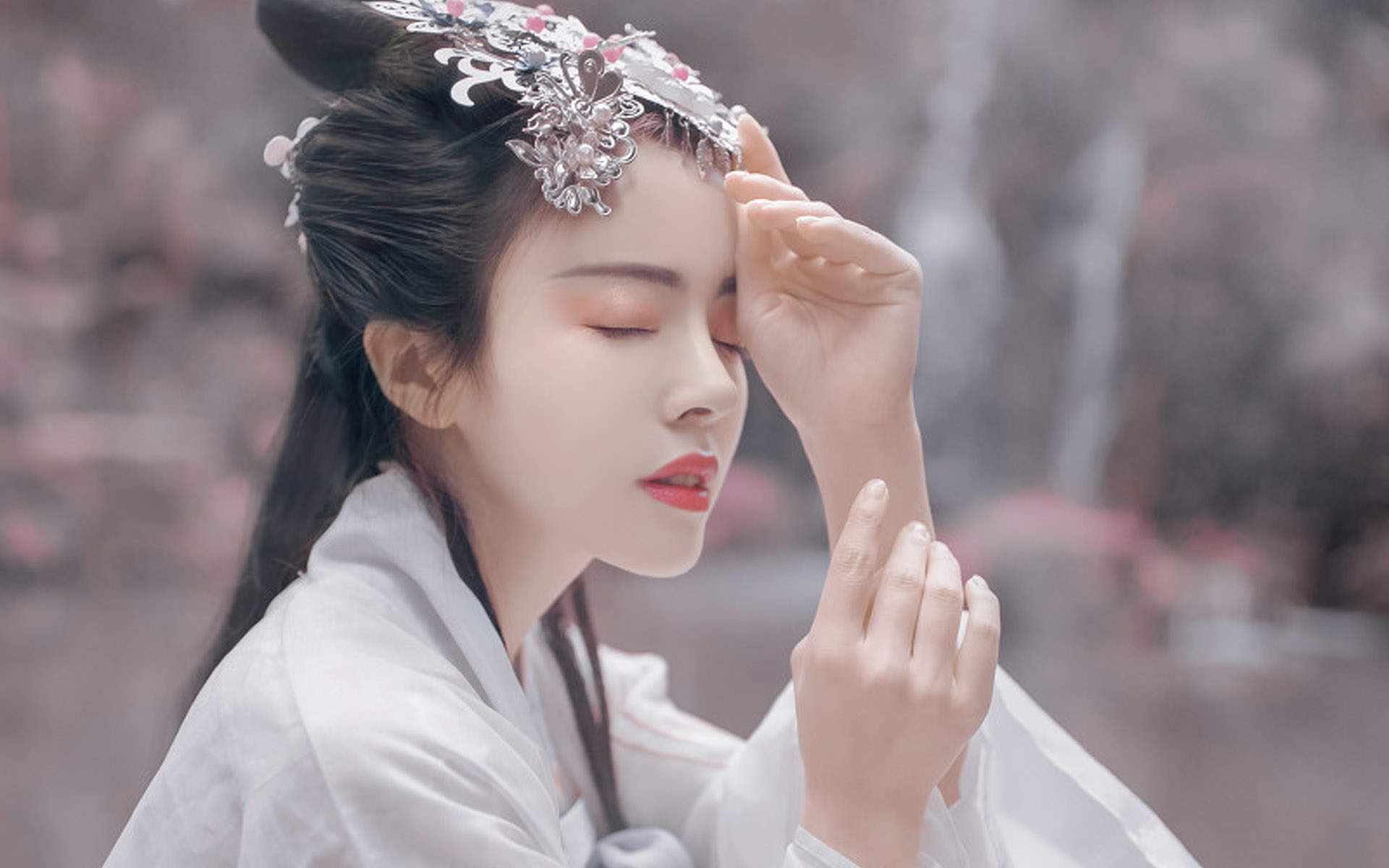 汉服美女图片