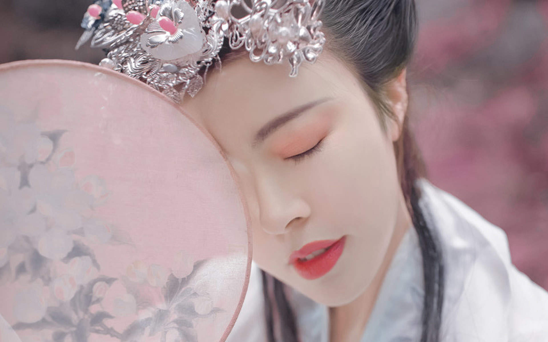 汉服美女图片