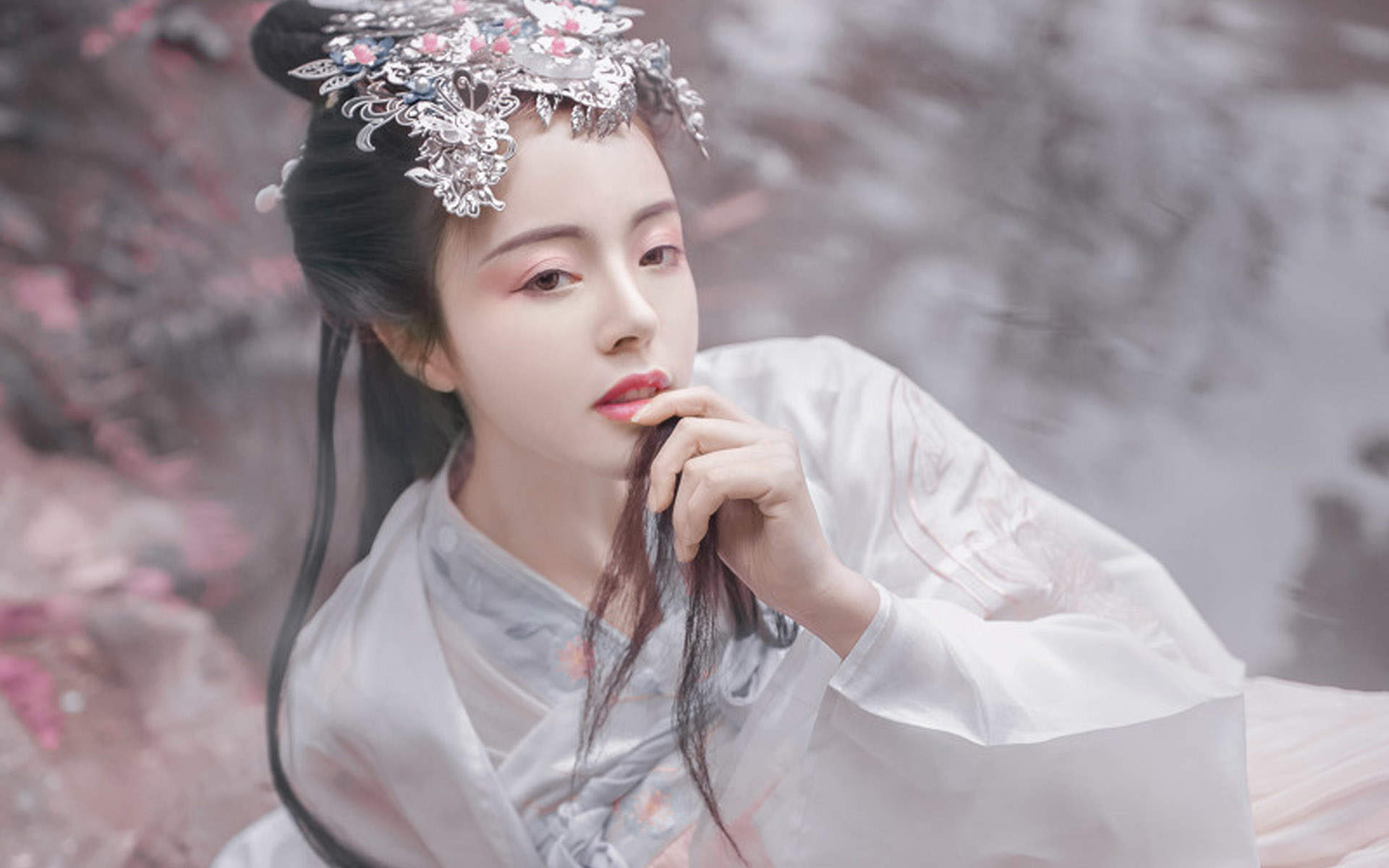 汉服美女图片