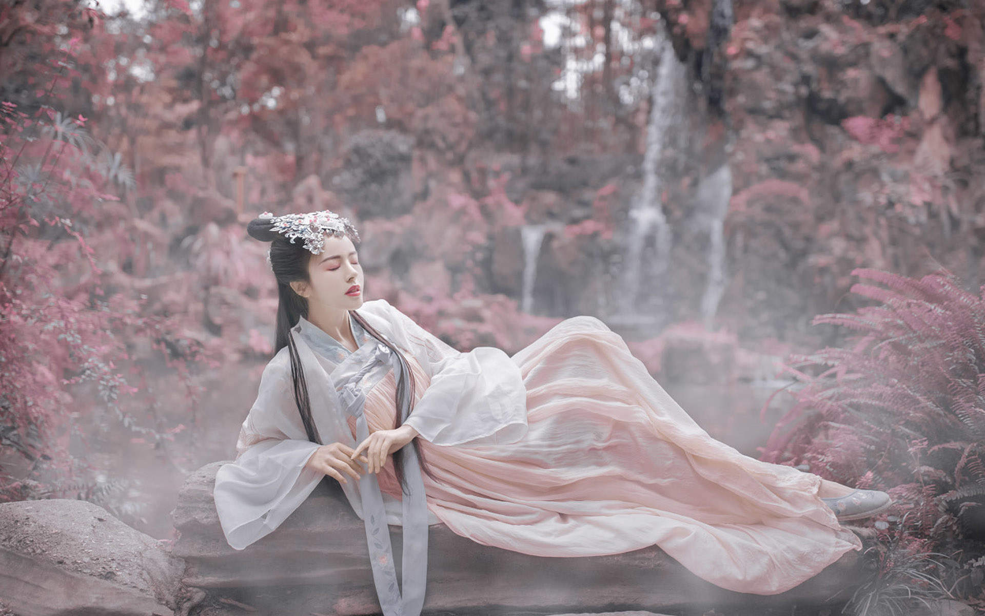 汉服美女图片