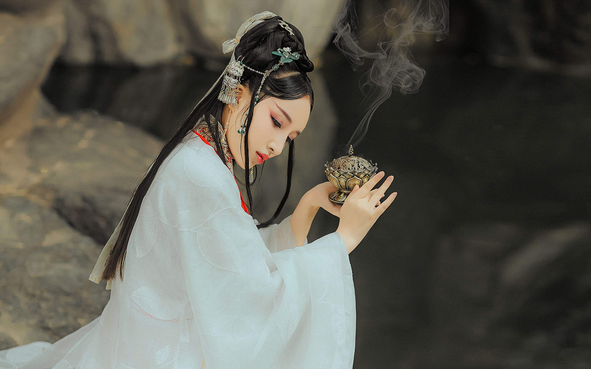 汉服美女图片