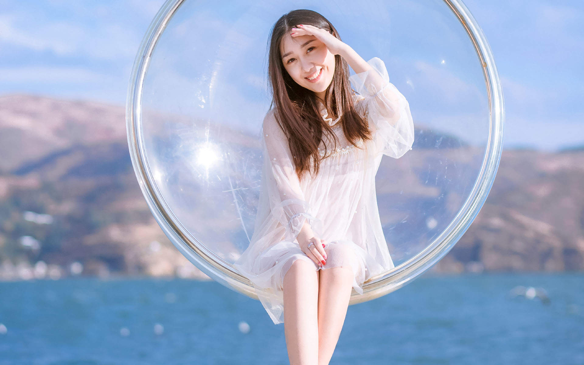 杨幂透视薄纱长裙妩媚性感写真图片图片 杨幂透视薄纱长裙妩媚性感写真图片图片