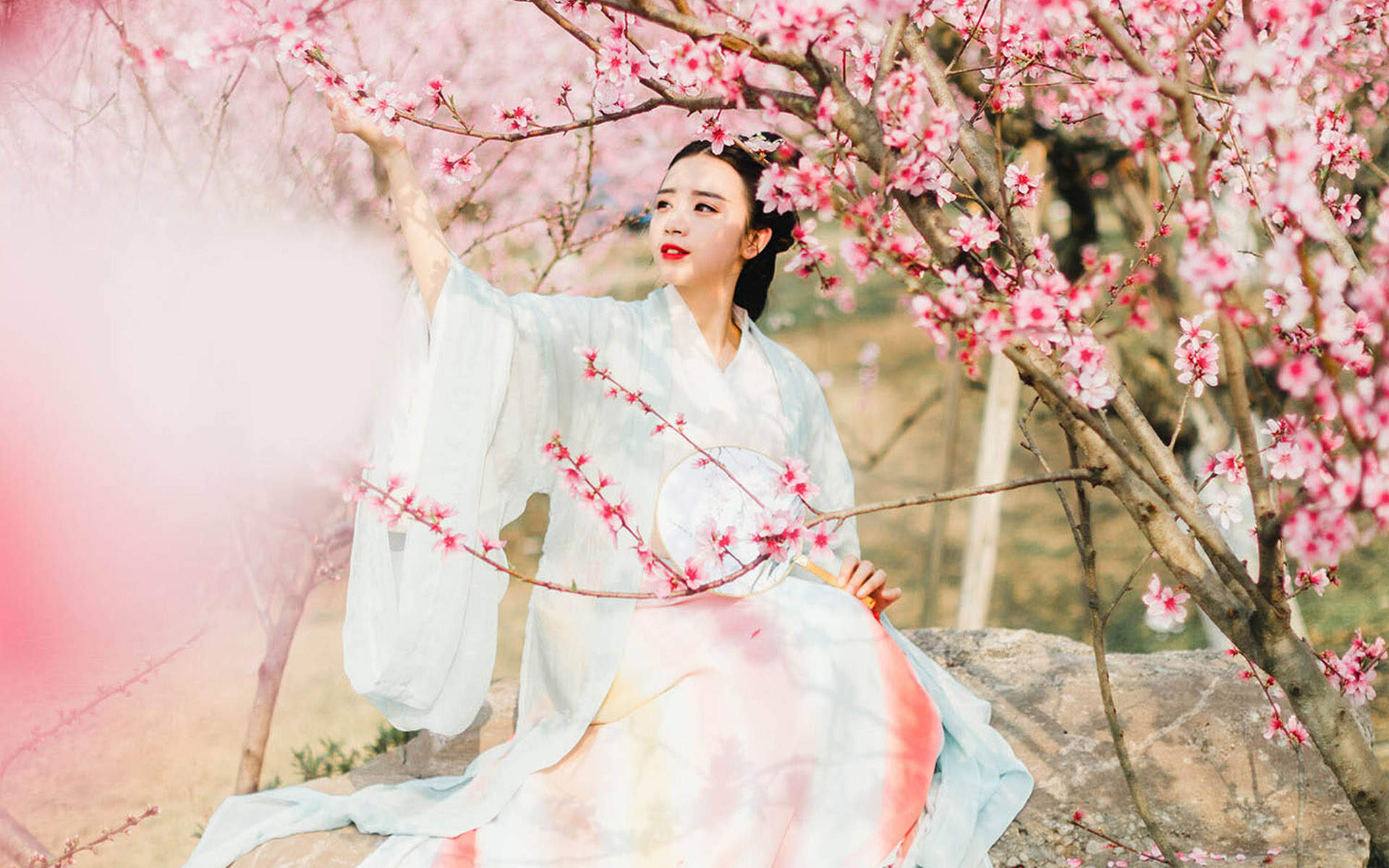 汉服美女图片