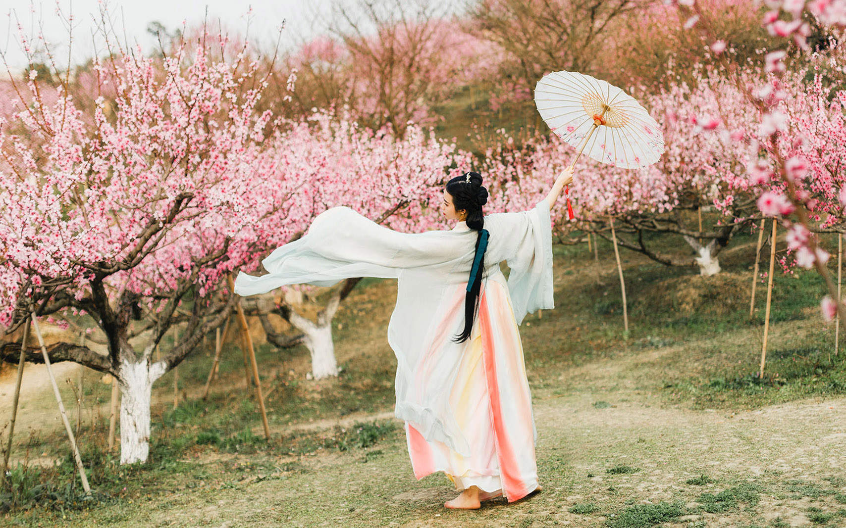汉服美女图片