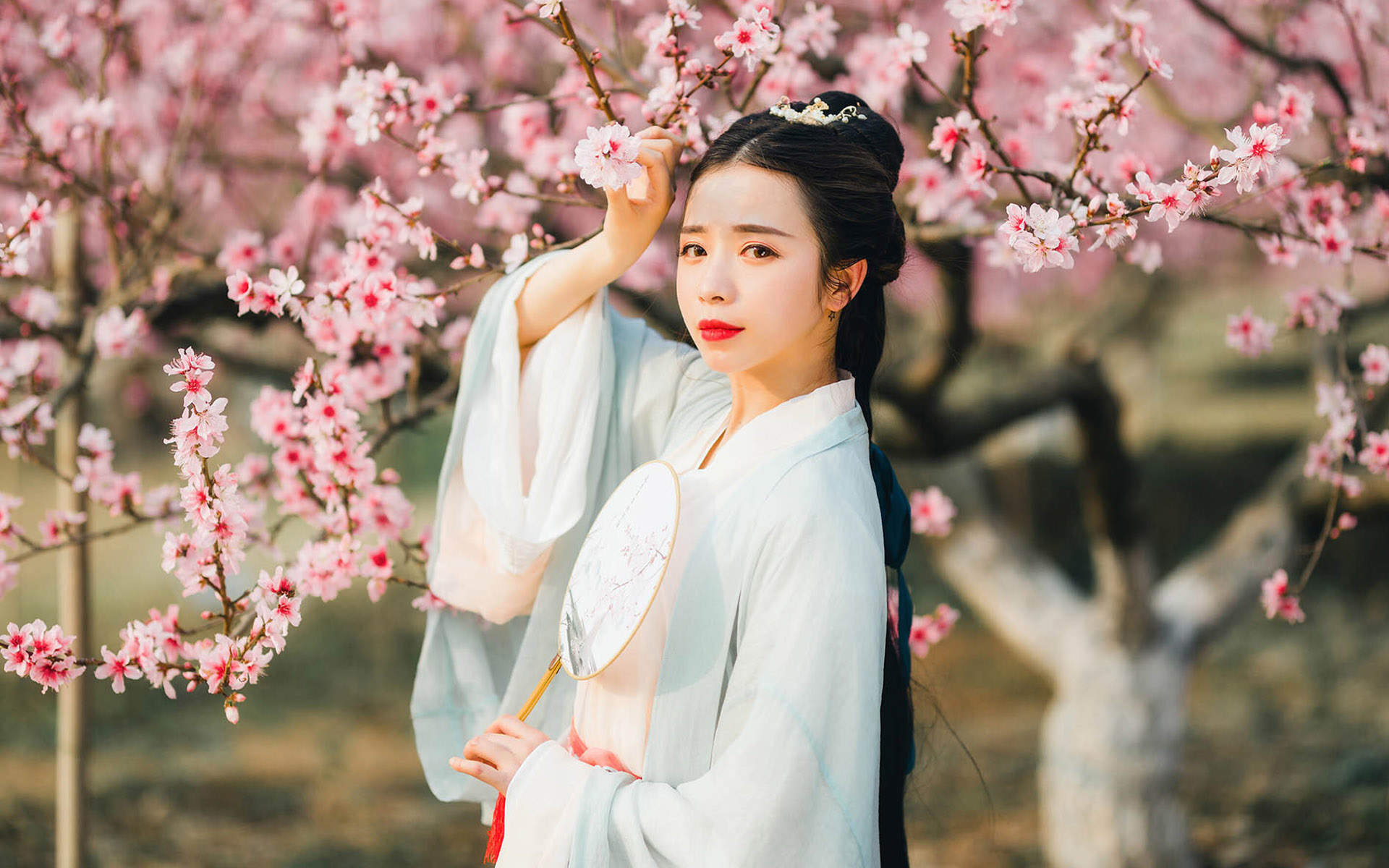 汉服美女图片