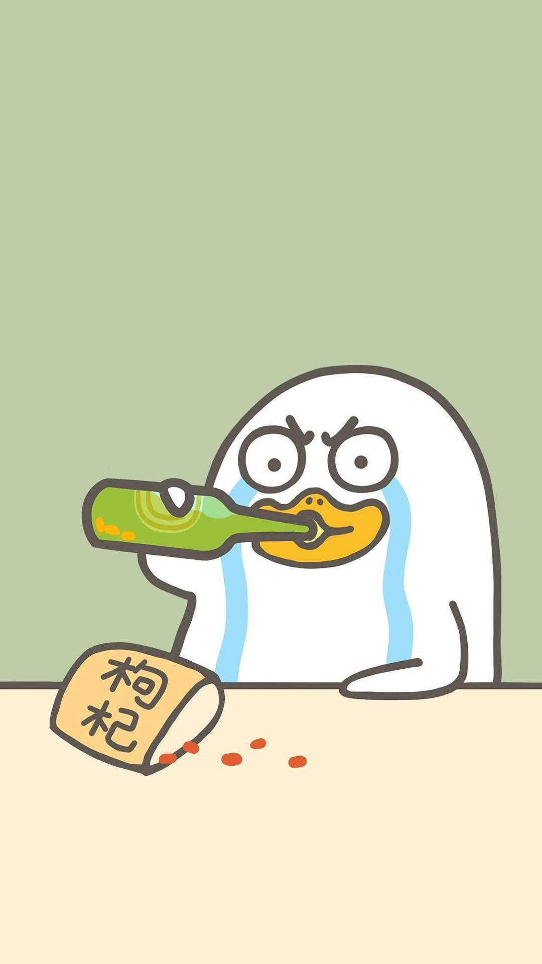 陈情令卡通人物插画高清手机壁纸图片