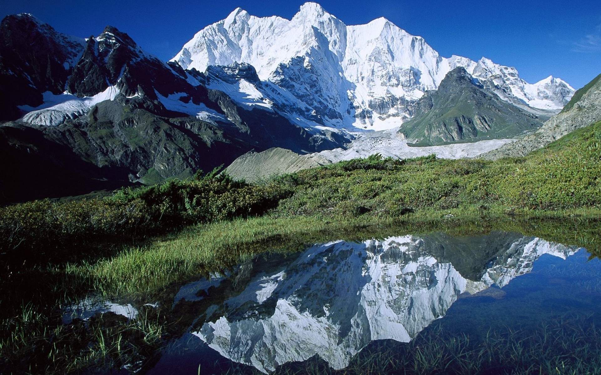 静谧山水风景图片高清手机壁纸图片