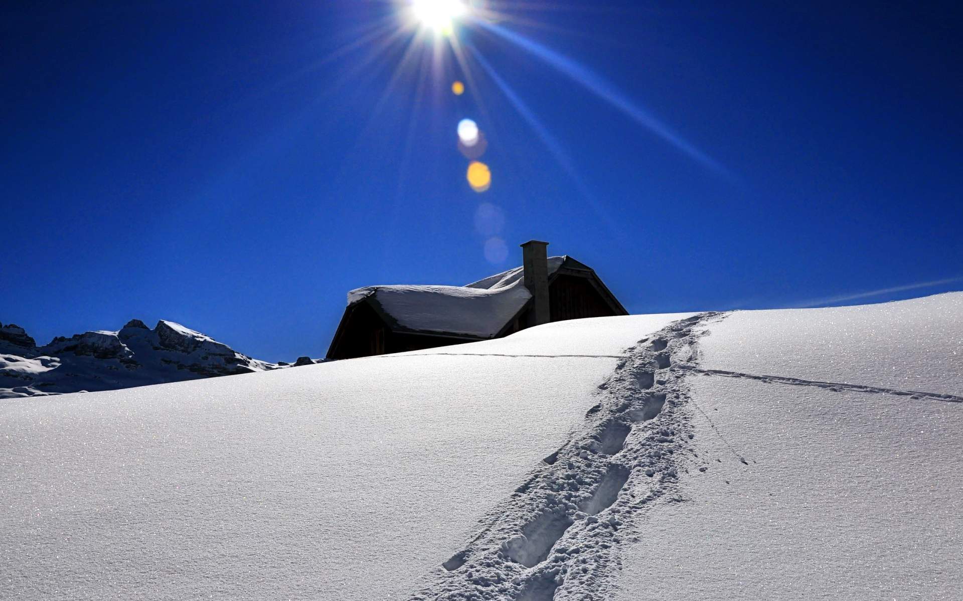 冬天雪景唯美手机壁纸图片图片