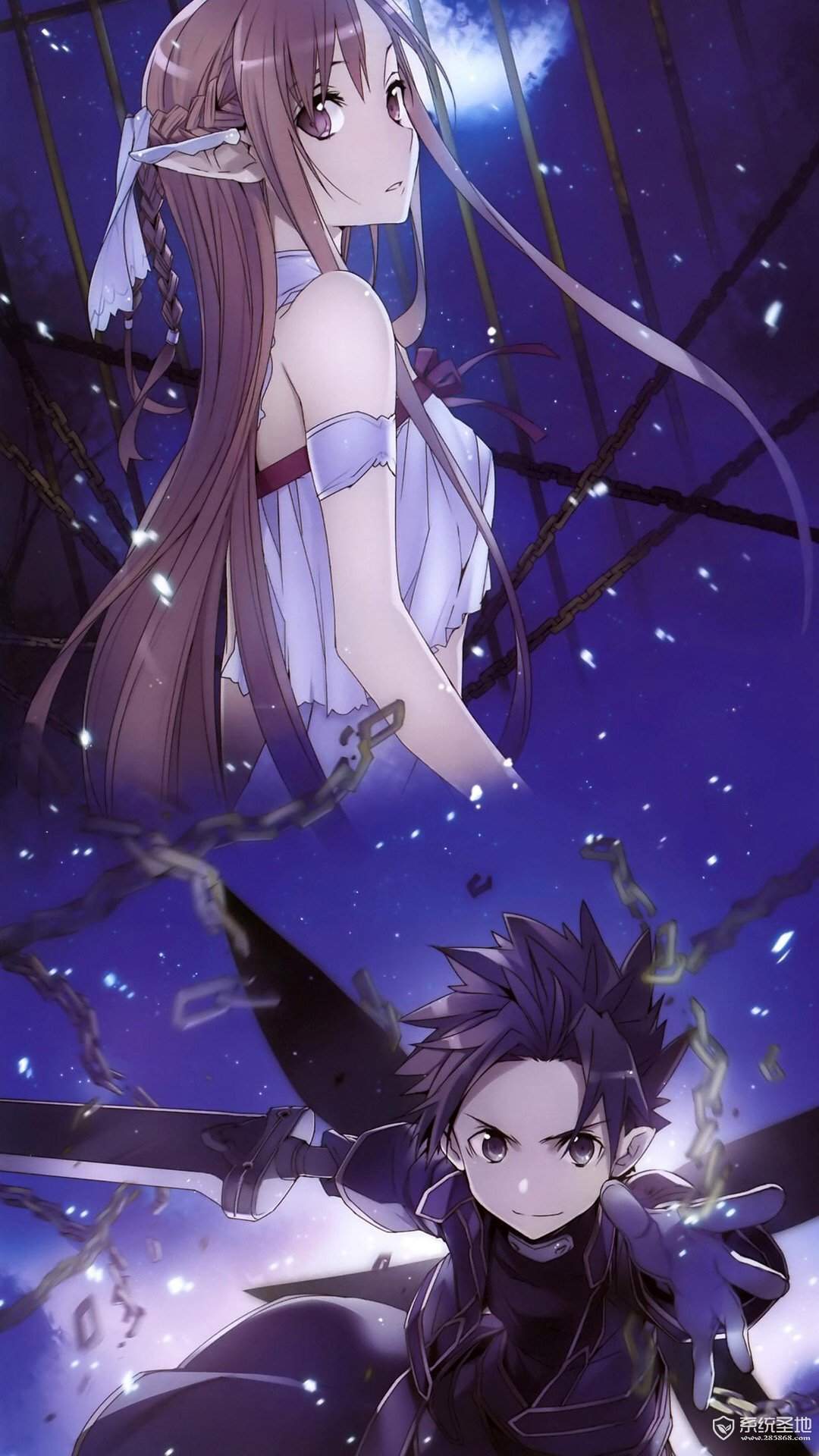 陈情令卡通人物插画高清手机壁纸图片
