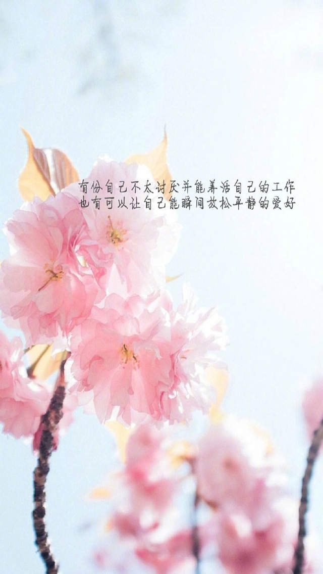 自勉励志文字图片高清手机壁纸图片