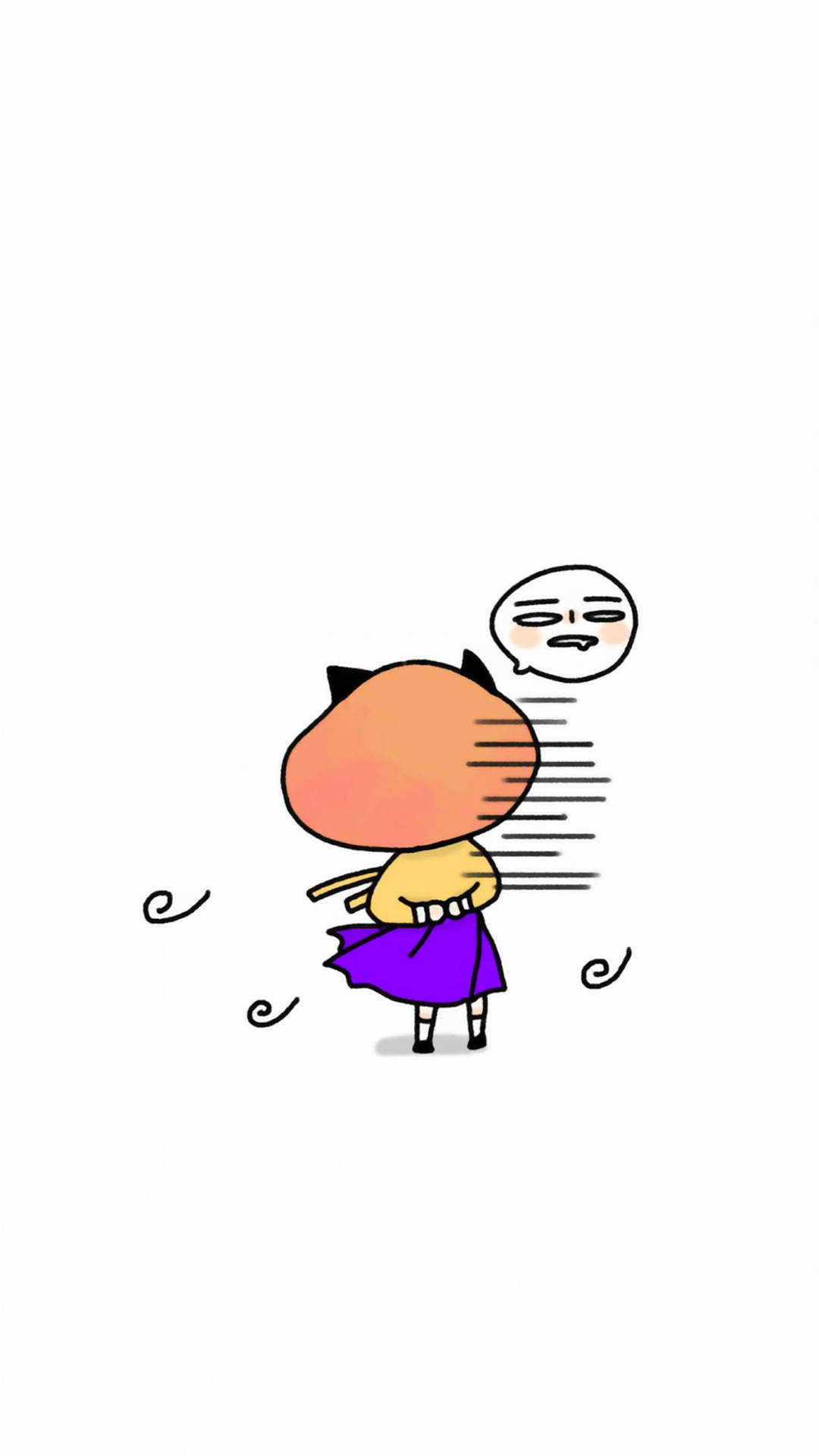 陈情令卡通人物插画高清手机壁纸图片