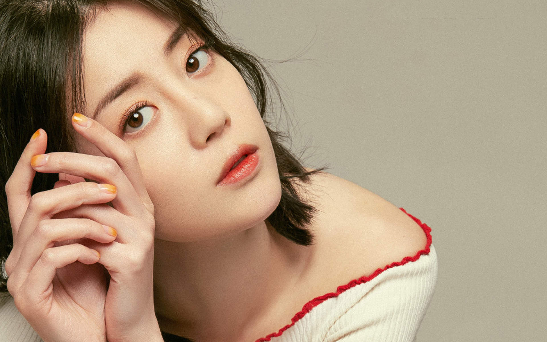 高清北京美女李溪芮清新养眼时尚写真图片图片