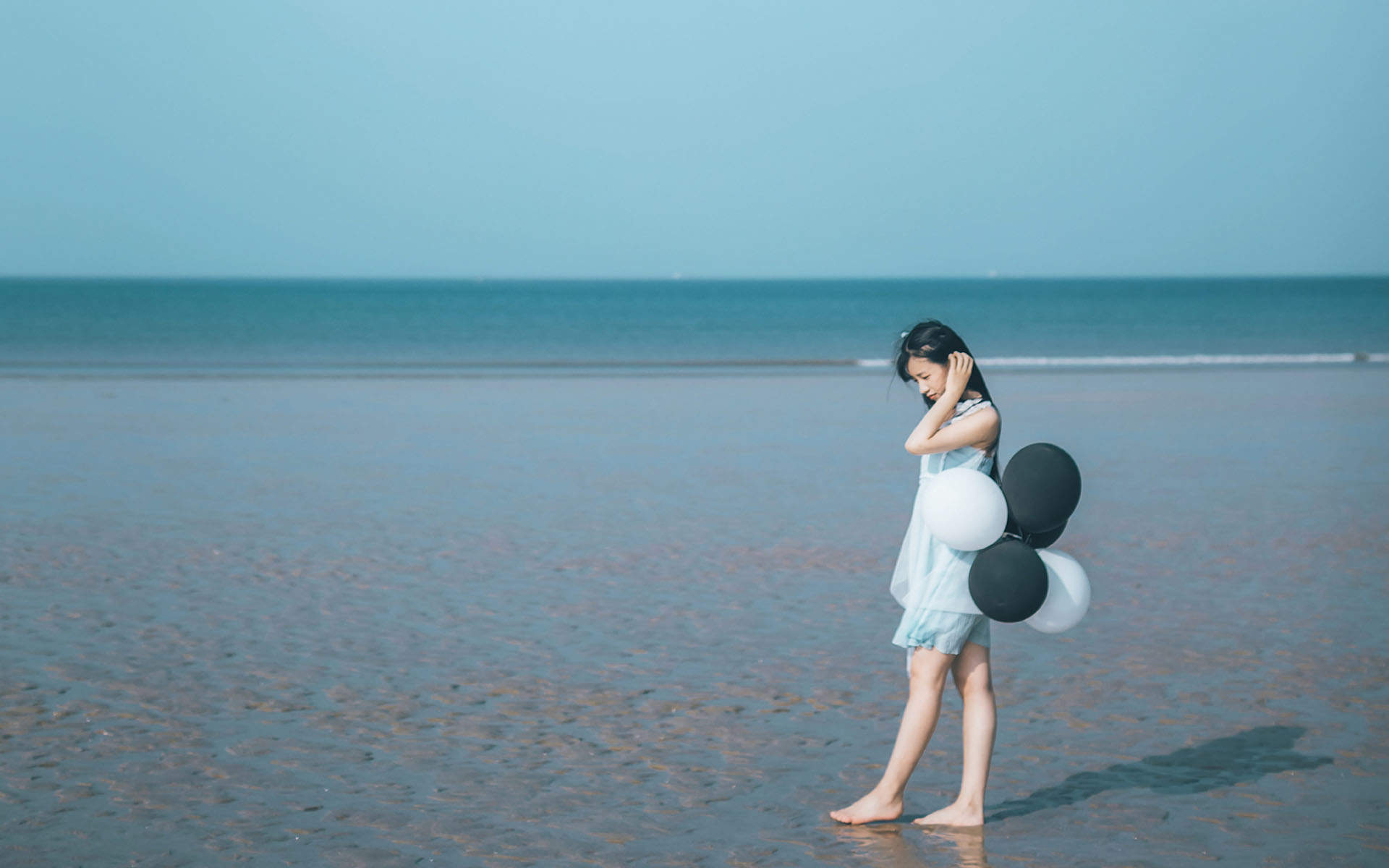 旧金山海边的浪漫情人节图片