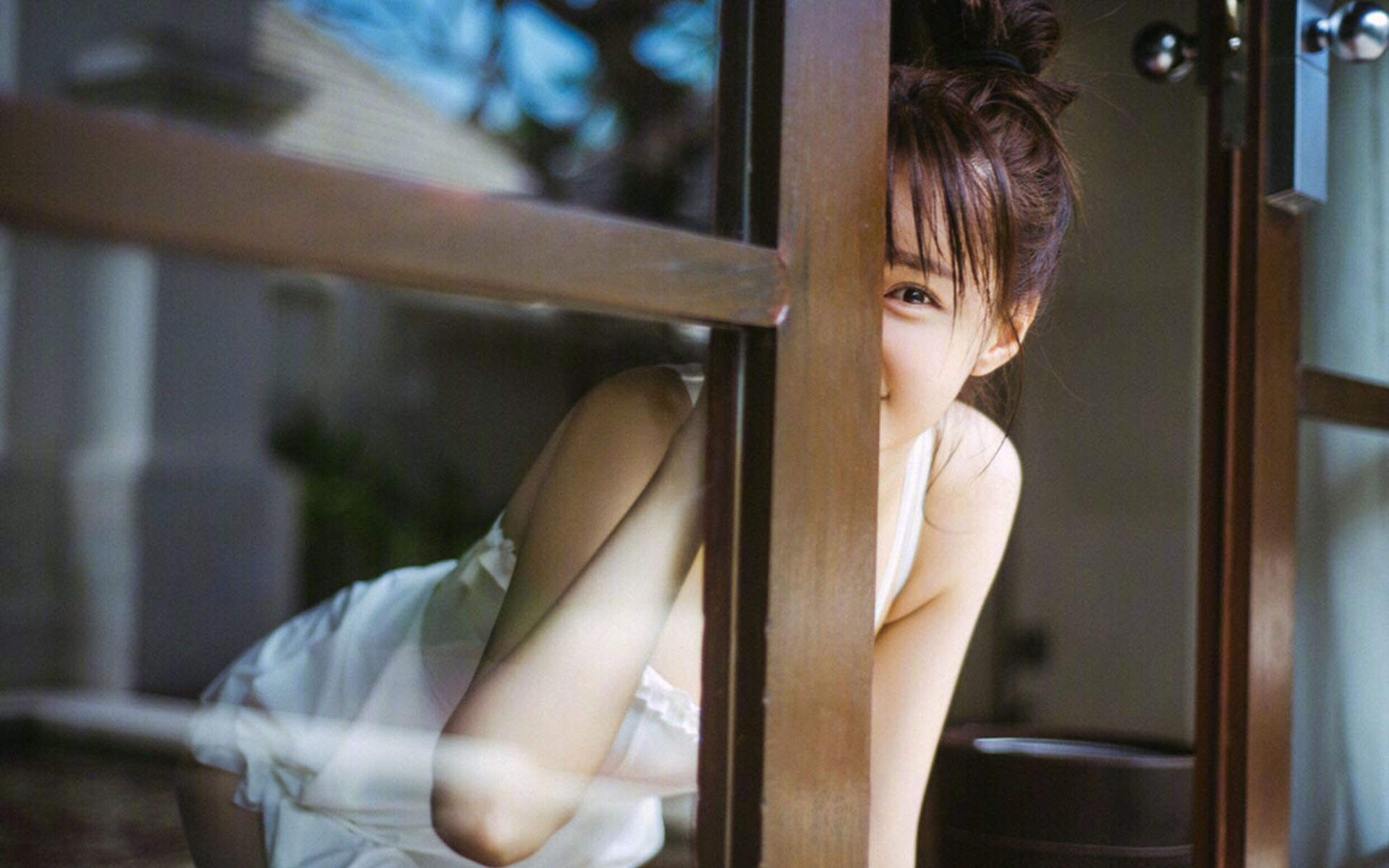 高清湖南省湘西吉首市美女沈梦辰婚纱仙气写真图片图片