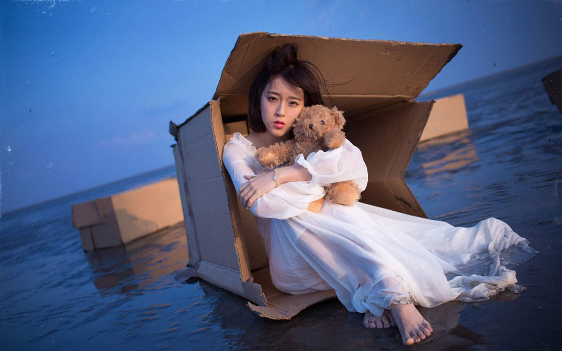旧金山海边的浪漫情人节图片