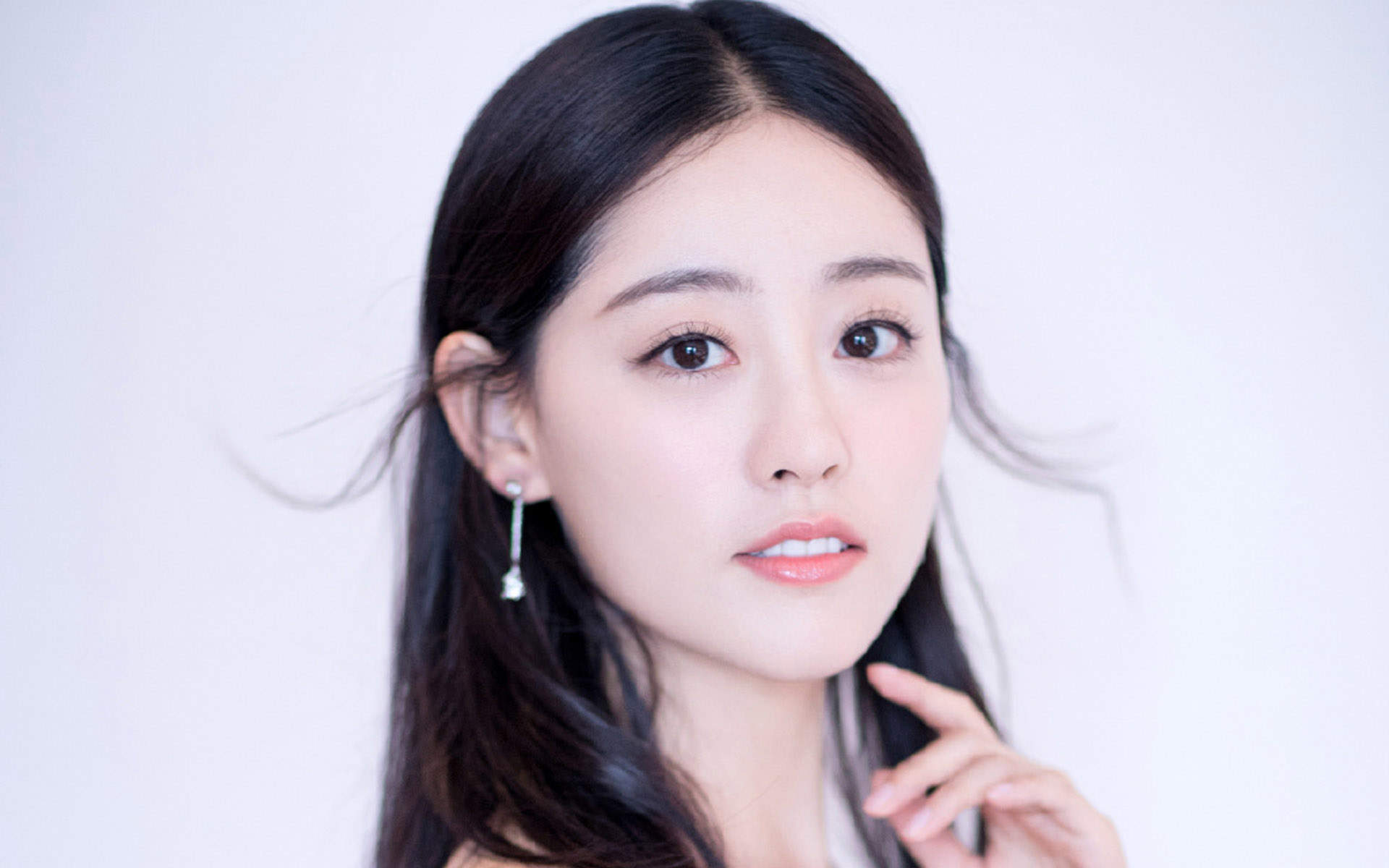 中国内地黑龙江齐齐哈尔女演员祝绪丹唯美仙气图片桌面壁纸图片