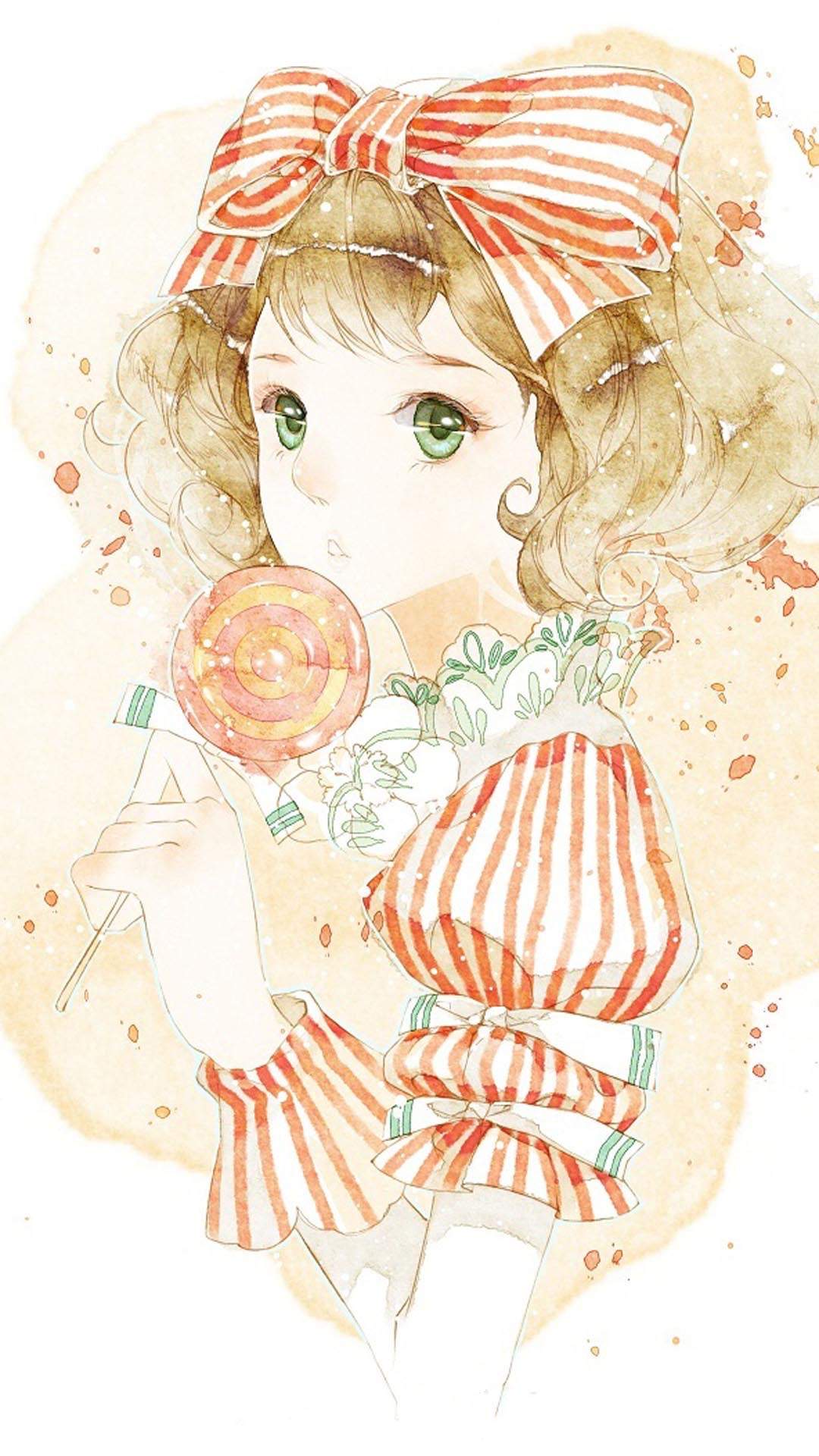 陈情令卡通人物插画高清手机壁纸图片