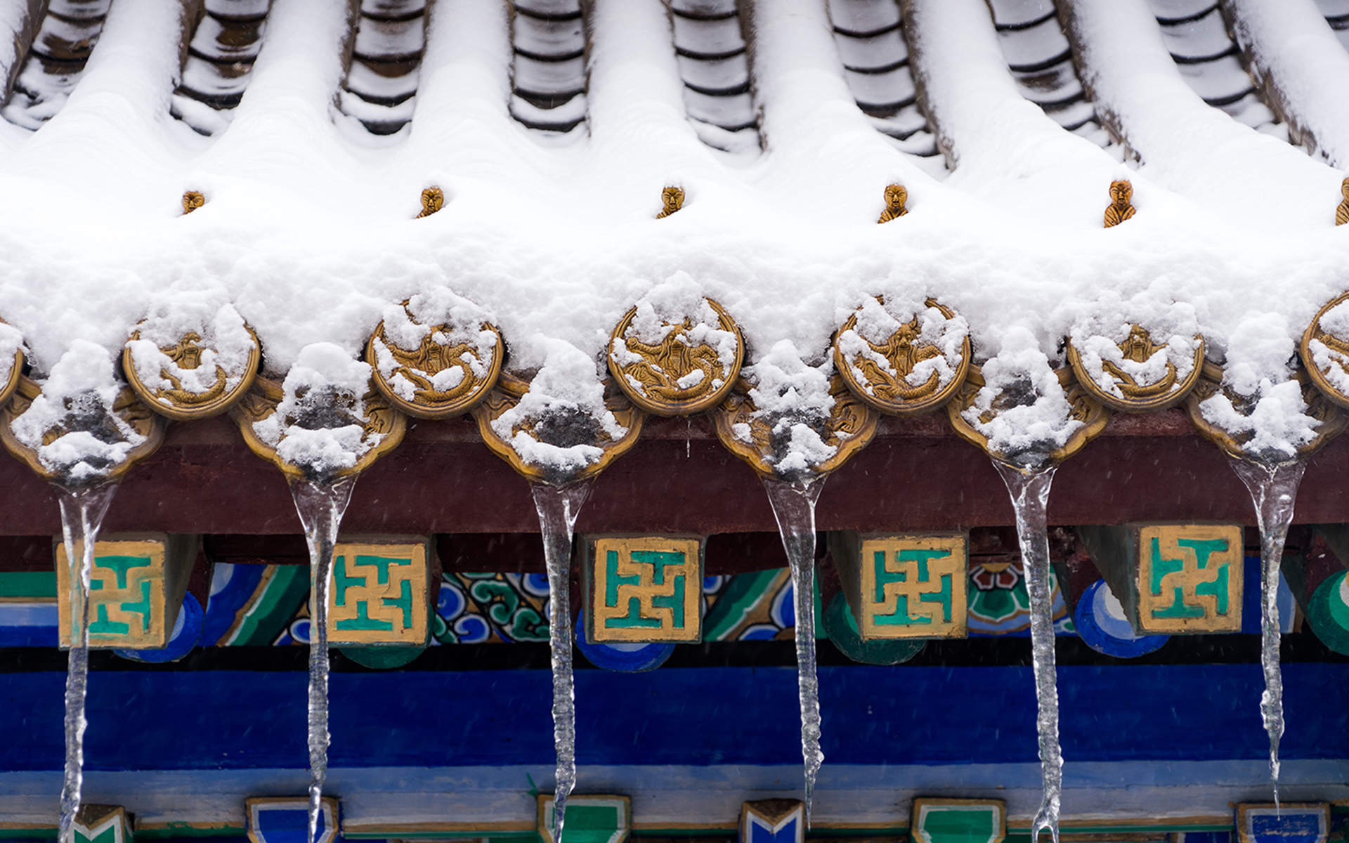 冬天雪景唯美手机壁纸图片图片