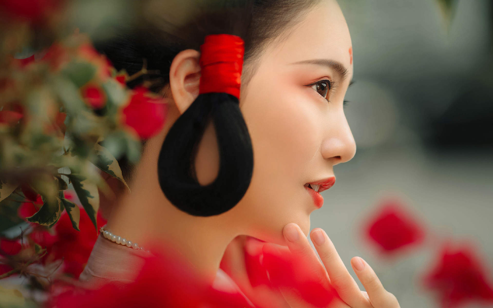 汉服美女图片