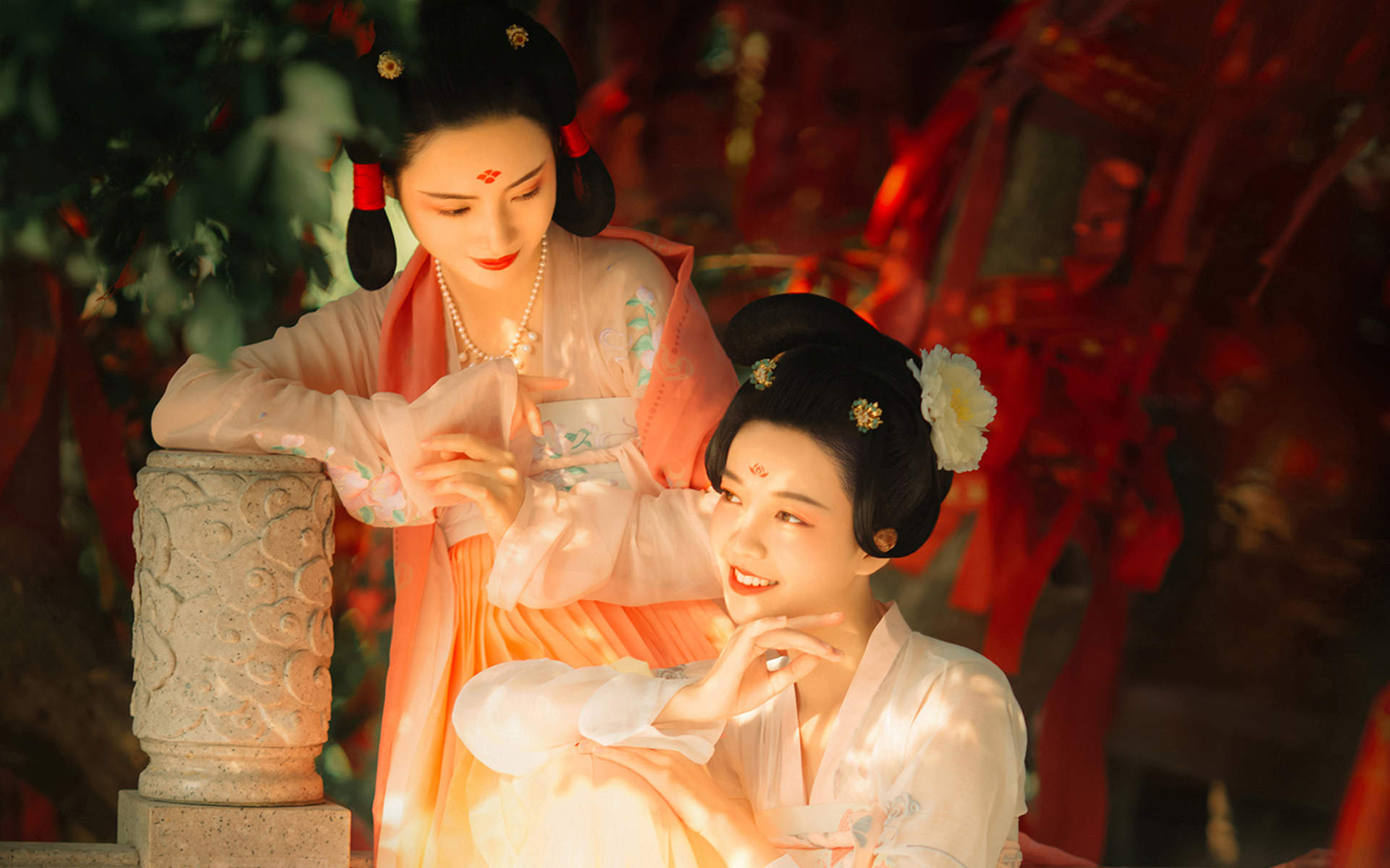 汉服美女图片