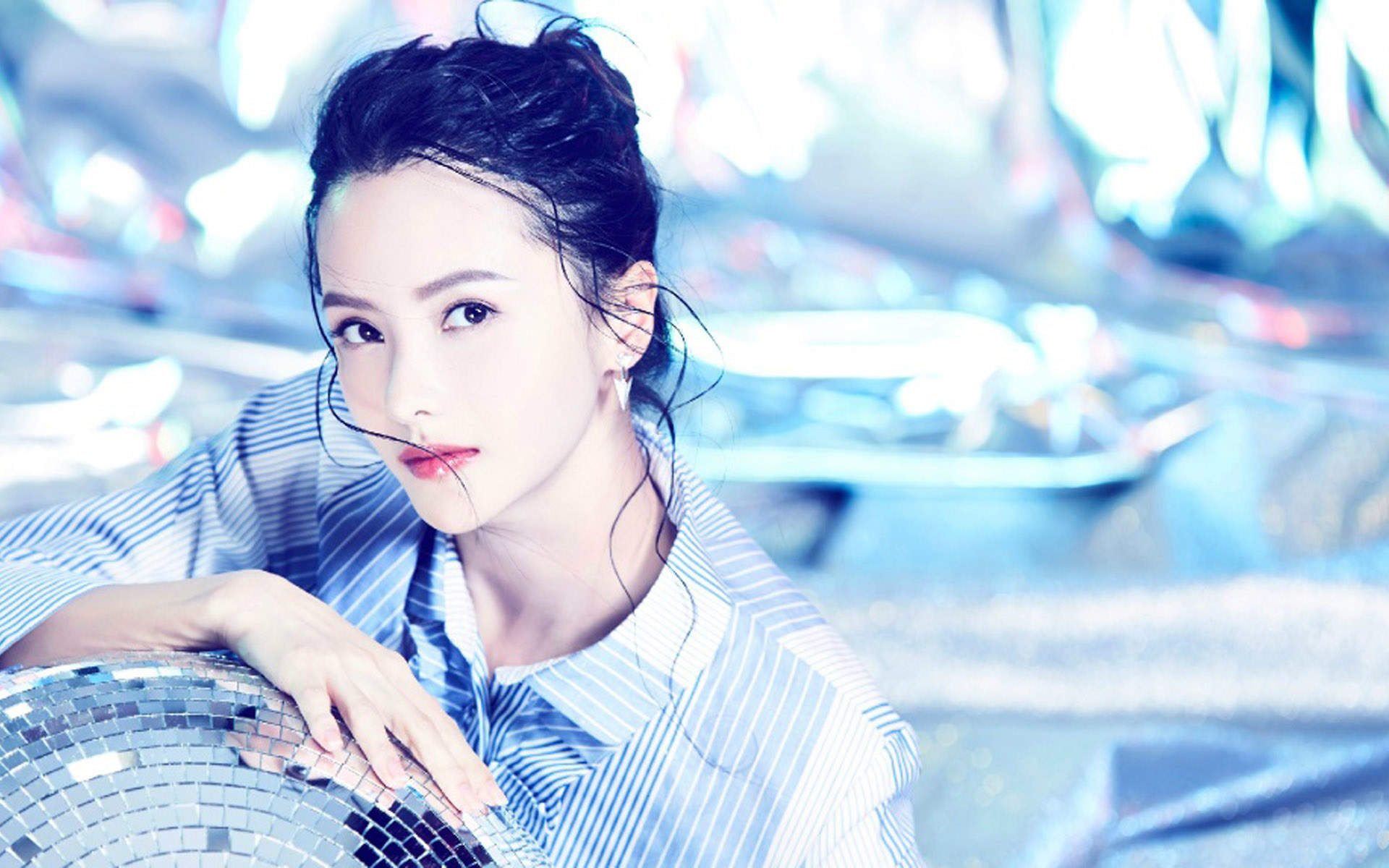 张芷溪清新甜美写真图片图片