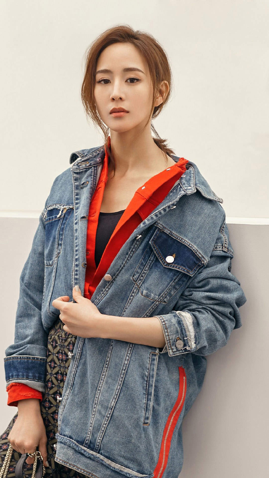 高清中国台湾影视女演员张钧甯时尚性感写真高清桌面壁纸图片
