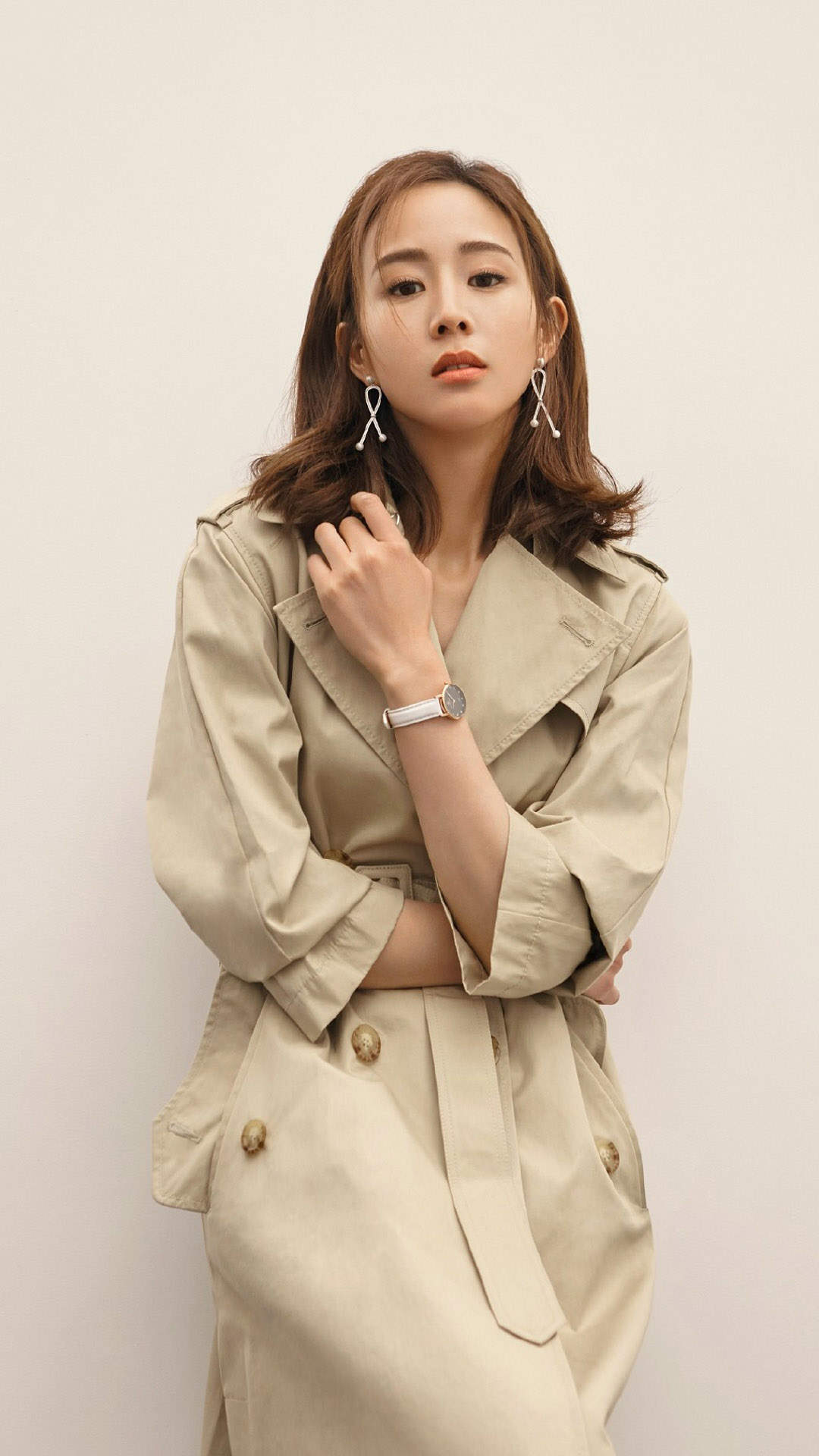 高清中国台湾影视女演员张钧甯时尚性感写真高清桌面壁纸图片