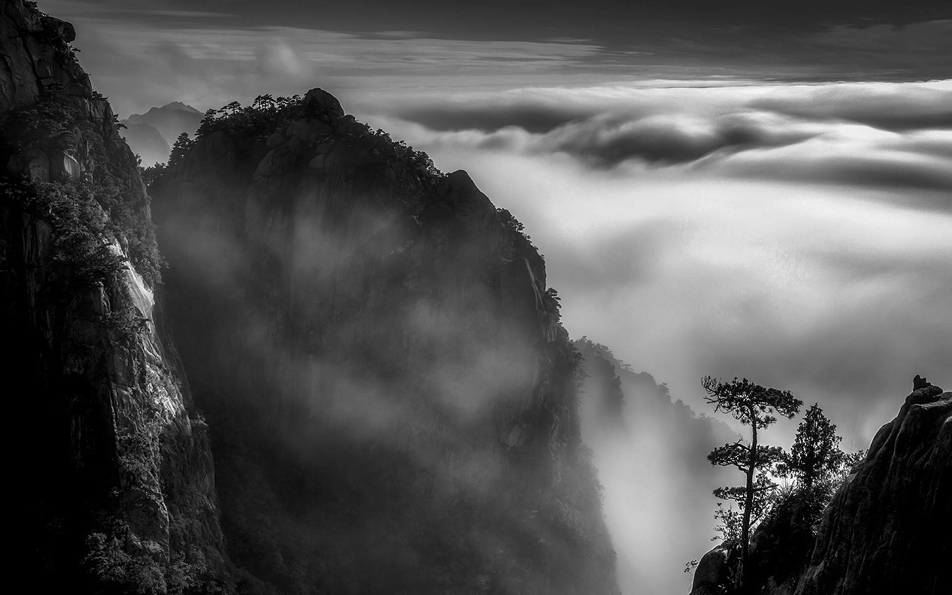 华山风景图片