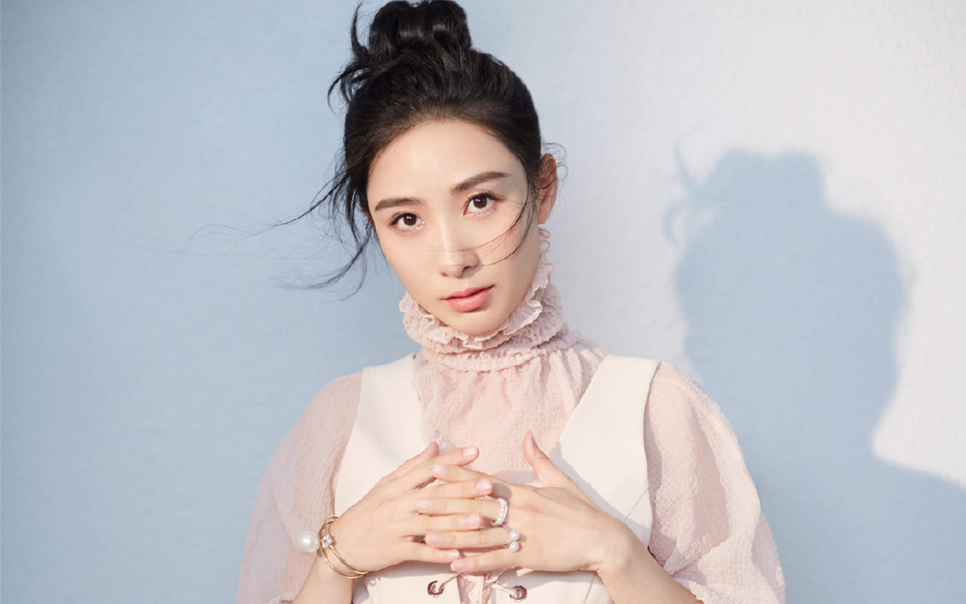 中国著名湖南省益阳女演员陶昕然性感写真图片高清壁纸图片