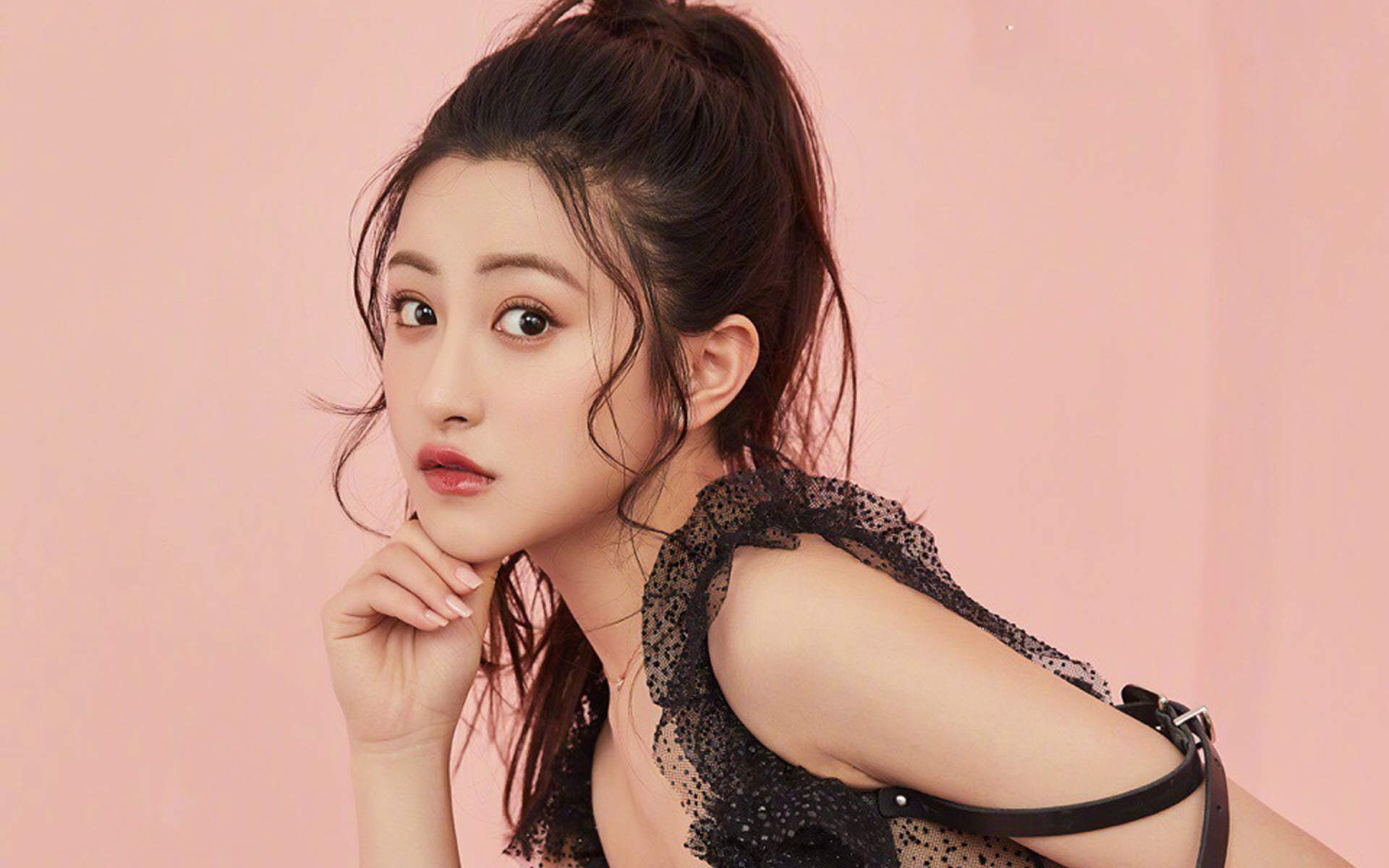 高清上海美女朱圣祎百变风格时尚写真图片图片