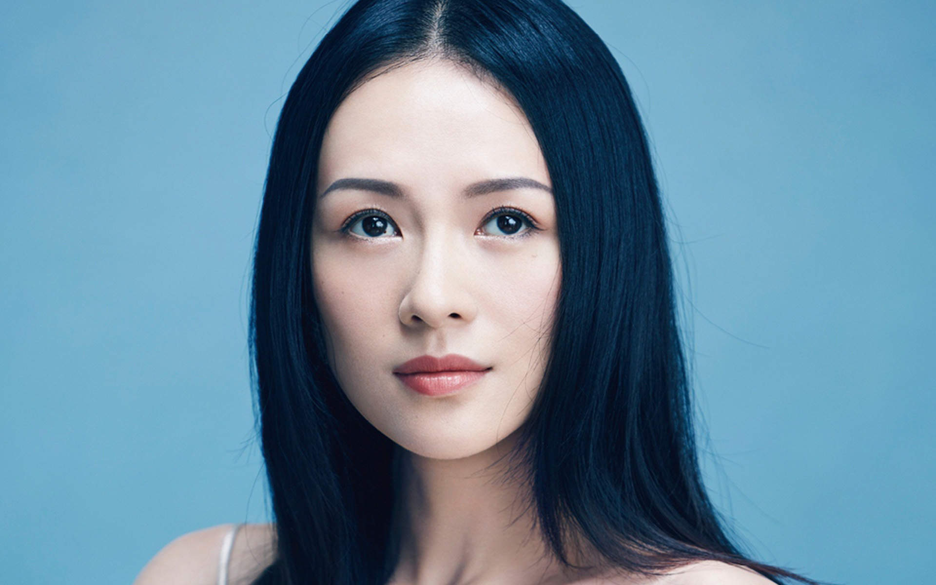 章子怡优雅写真图片桌面壁纸图片
