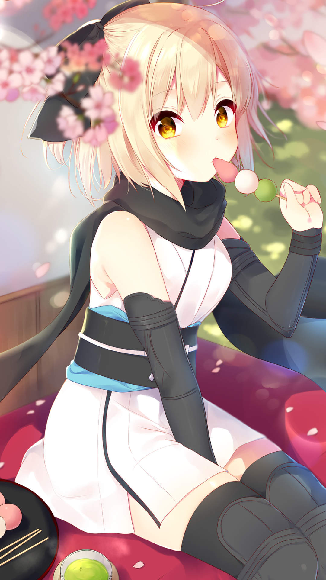 手绘动漫插画手机壁纸图片图片
