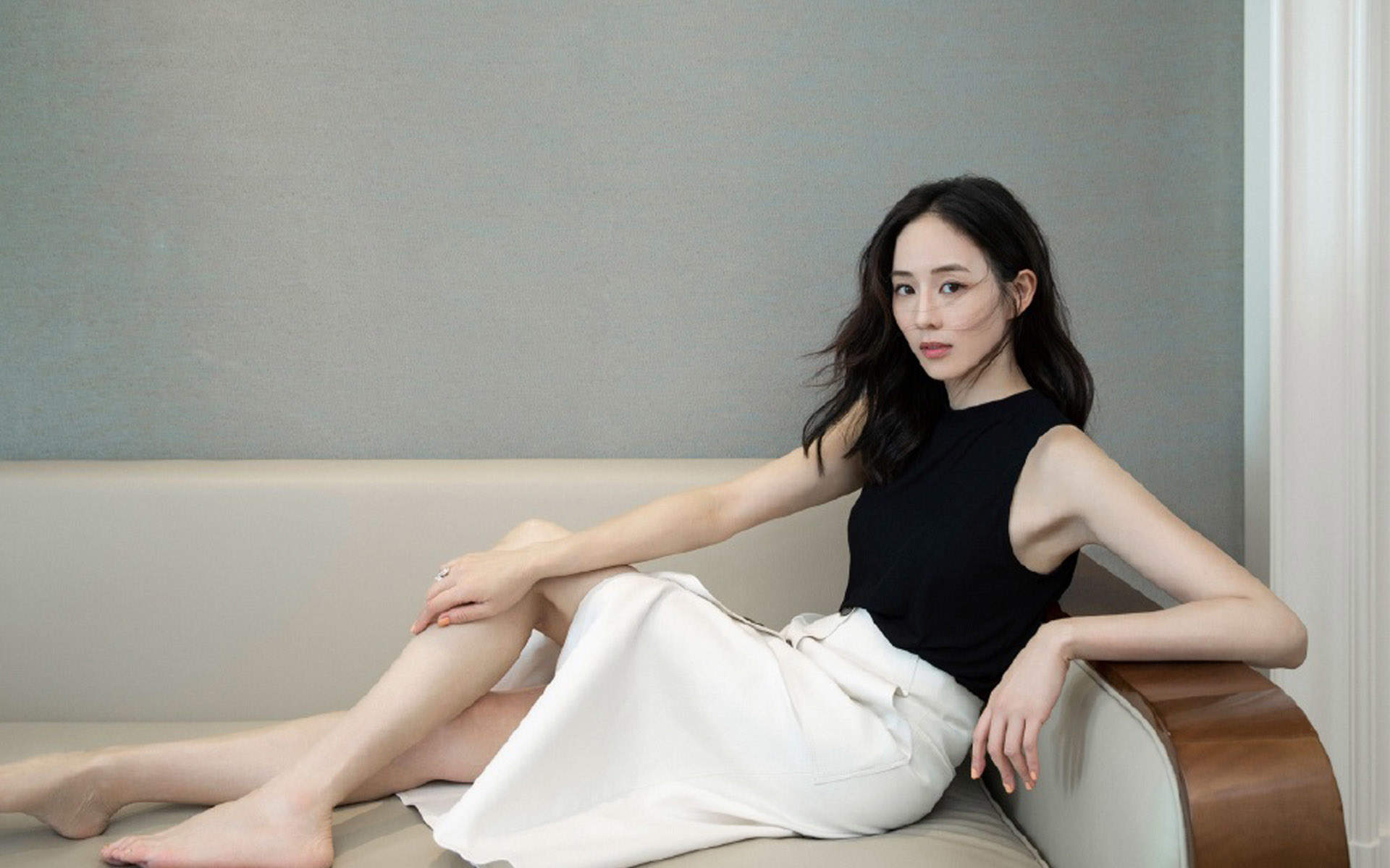 高清中国台湾影视女演员张钧甯优雅迷人写真图片桌面壁纸图片