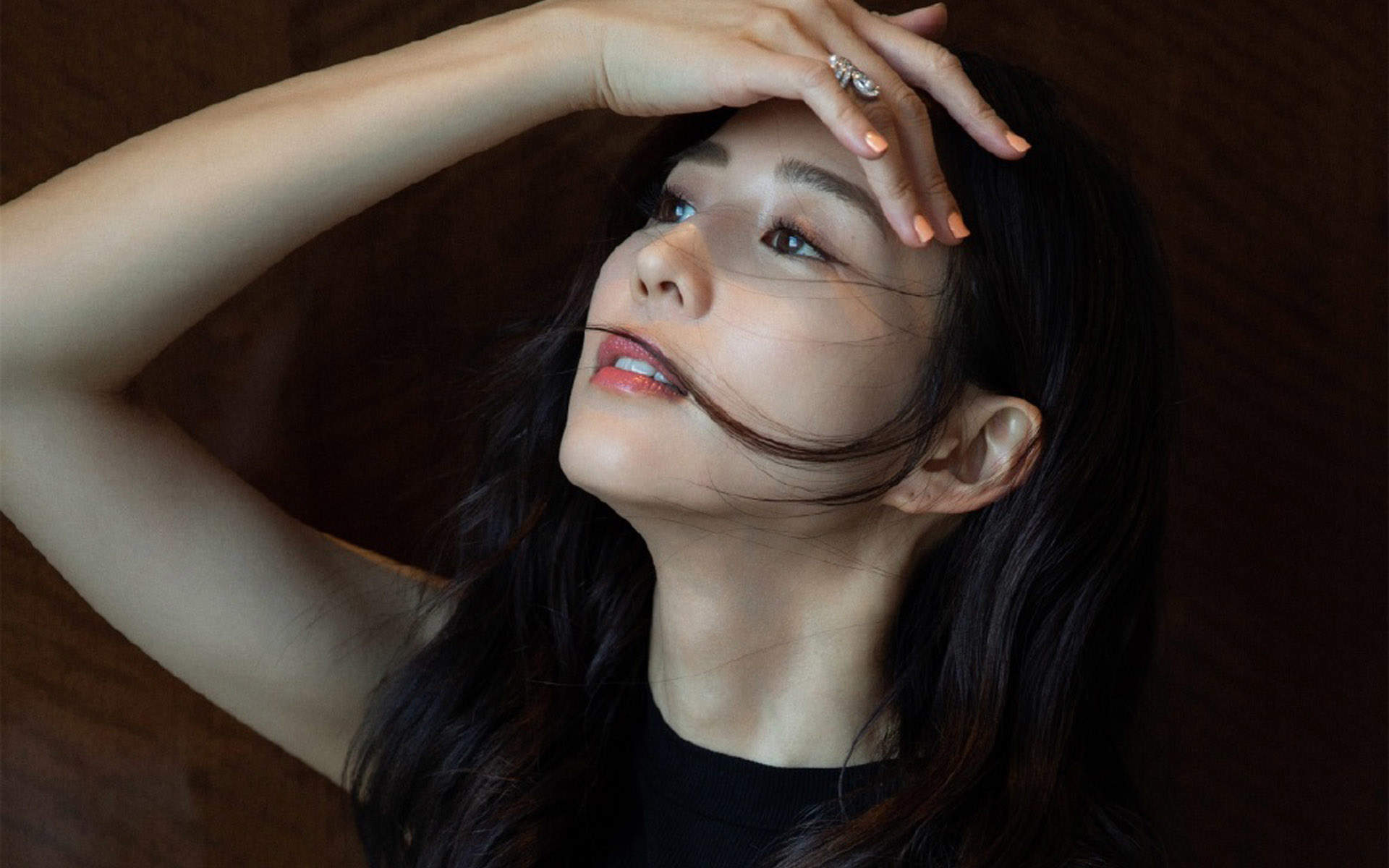 高清中国台湾影视女演员张钧甯优雅迷人写真图片桌面壁纸图片