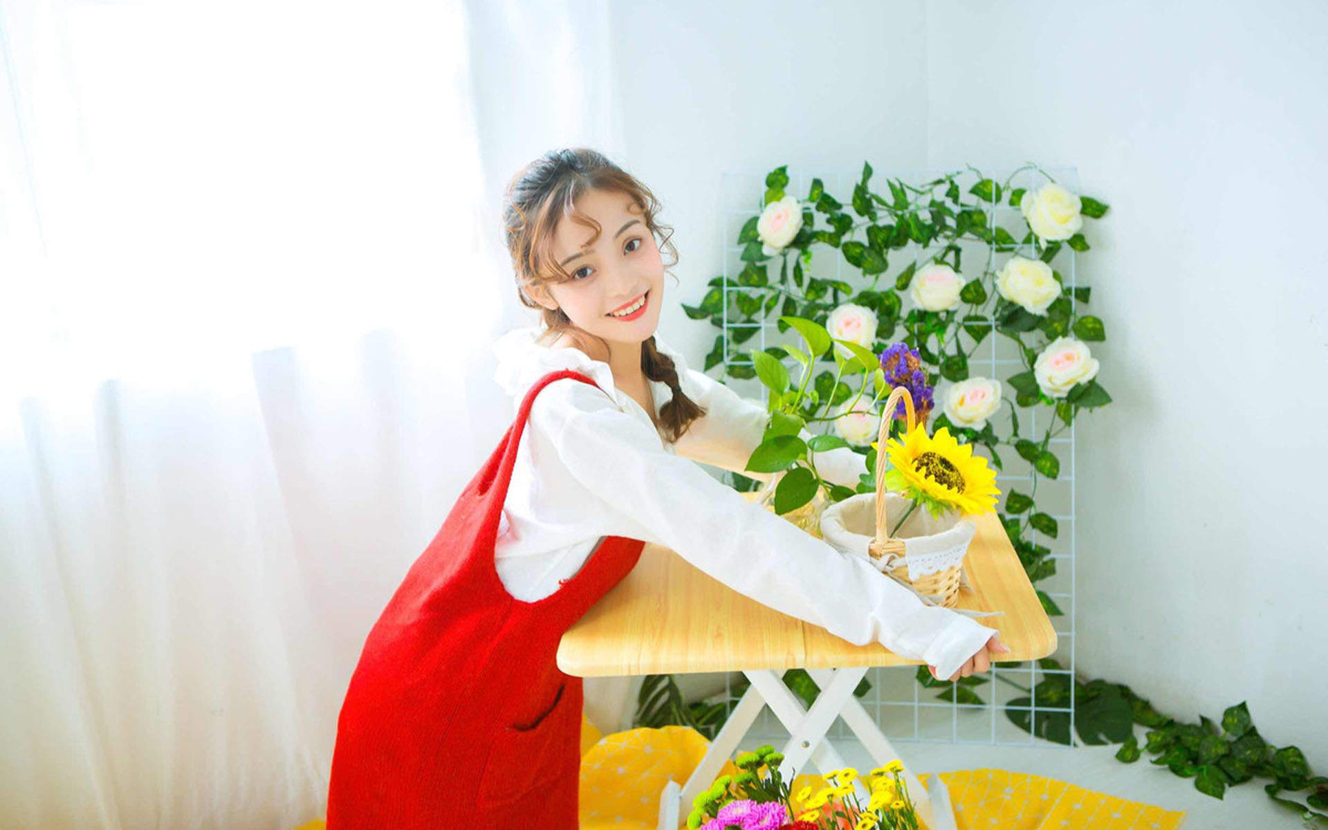 吴倩成熟妩媚写真图片电脑壁纸图片