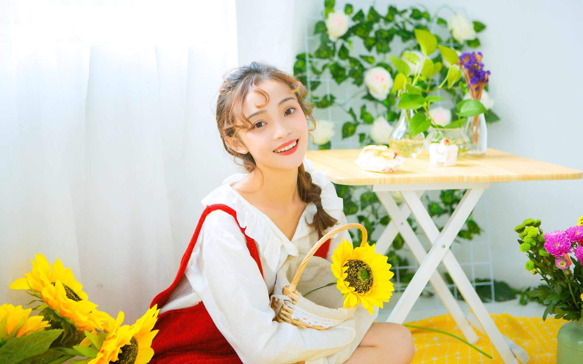吴倩成熟妩媚写真图片电脑壁纸图片