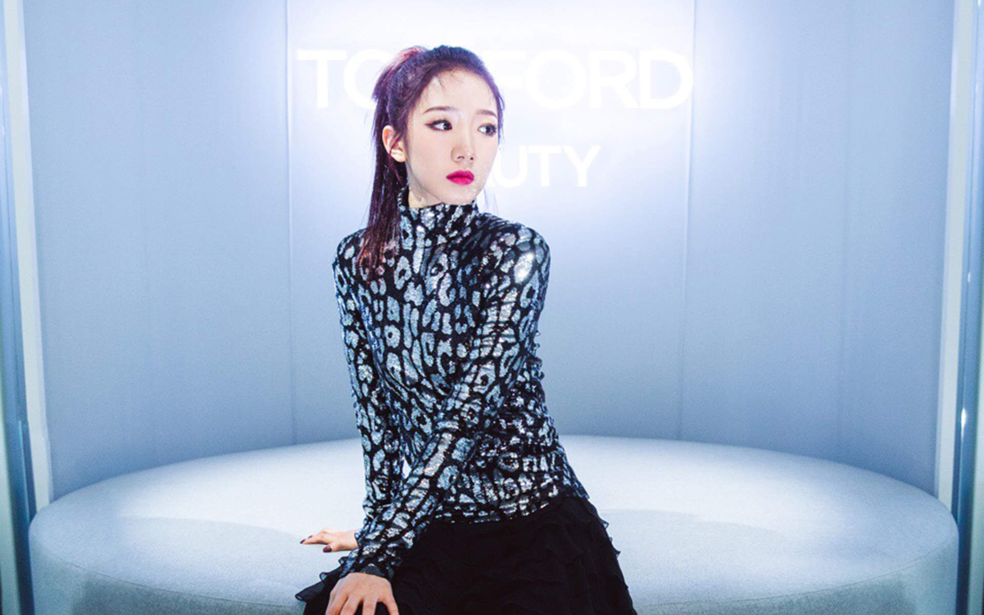 高清女明星孟美岐中国风时尚写真图片图片