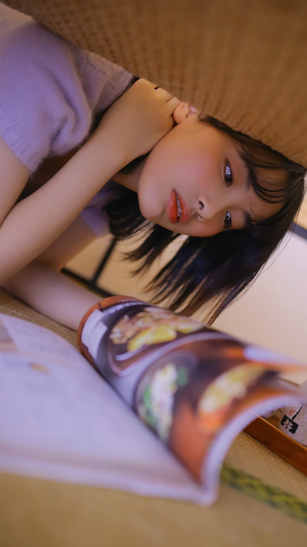 清纯短发图片