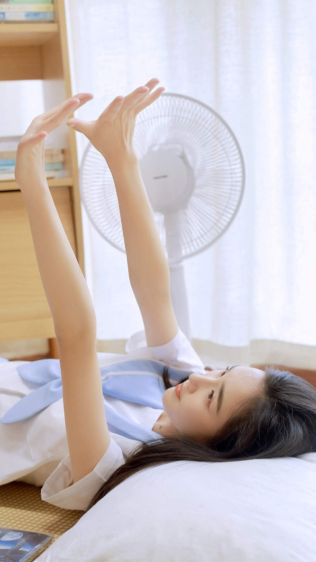 高清校花90后可爱清纯学生妹高清桌面壁纸图片