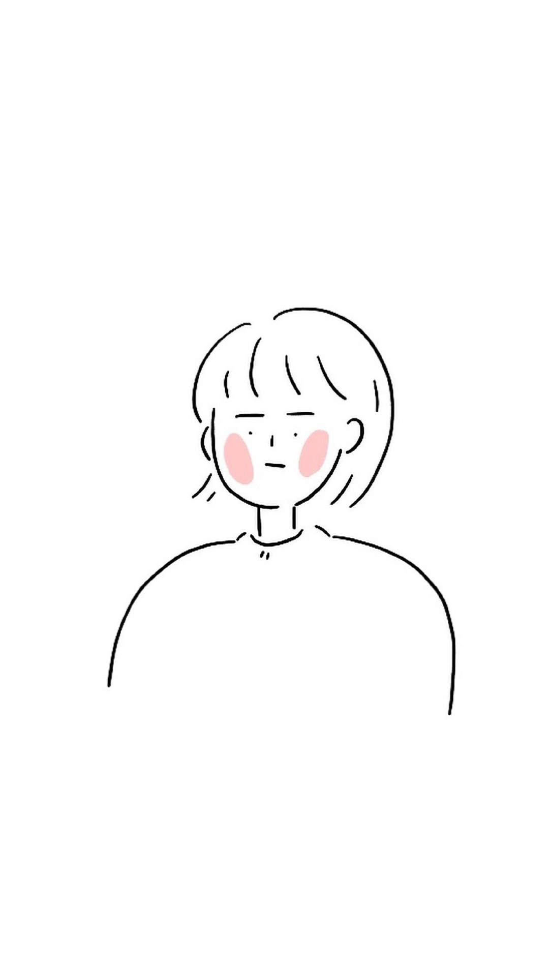陈情令卡通人物插画高清手机壁纸图片