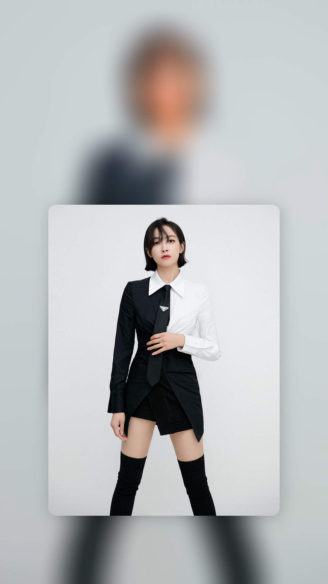山东省青岛女演员宋茜妩媚动人写真桌面壁纸图片