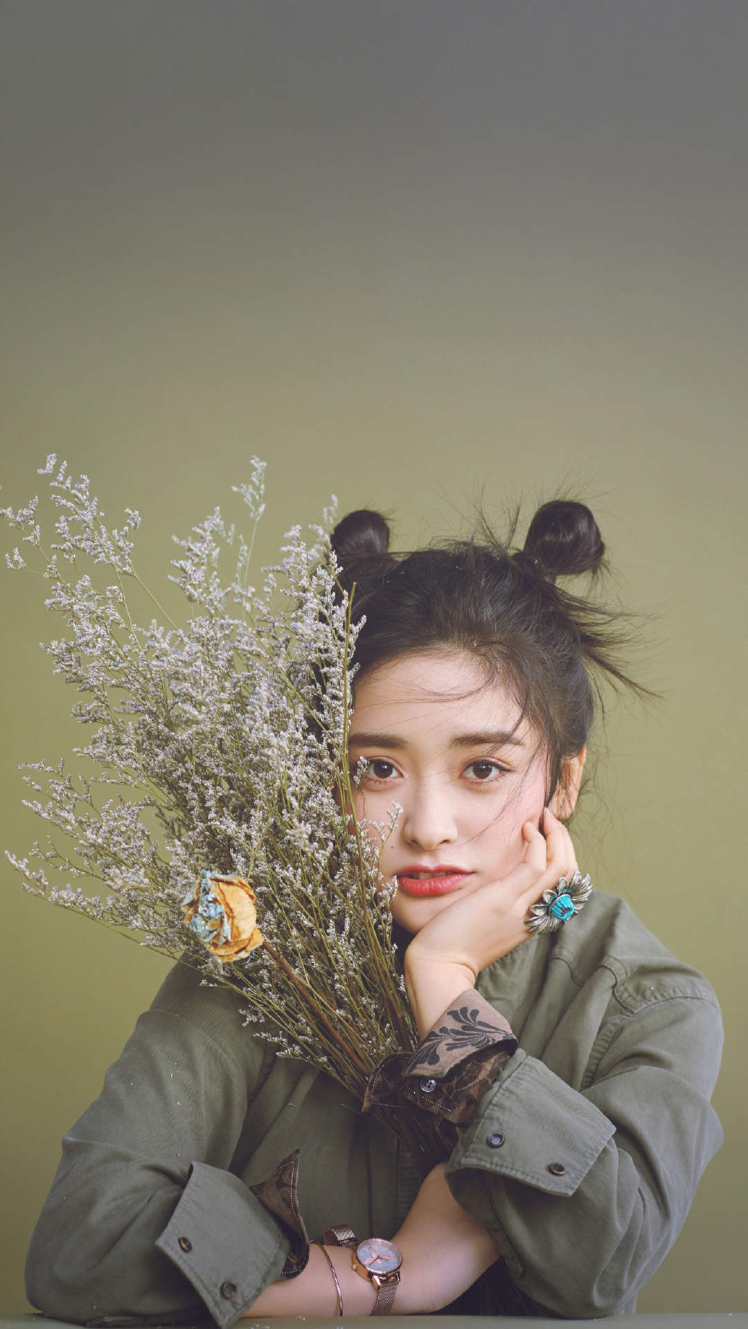 高清美女沈月连衣裙清新甜美写真图片图片