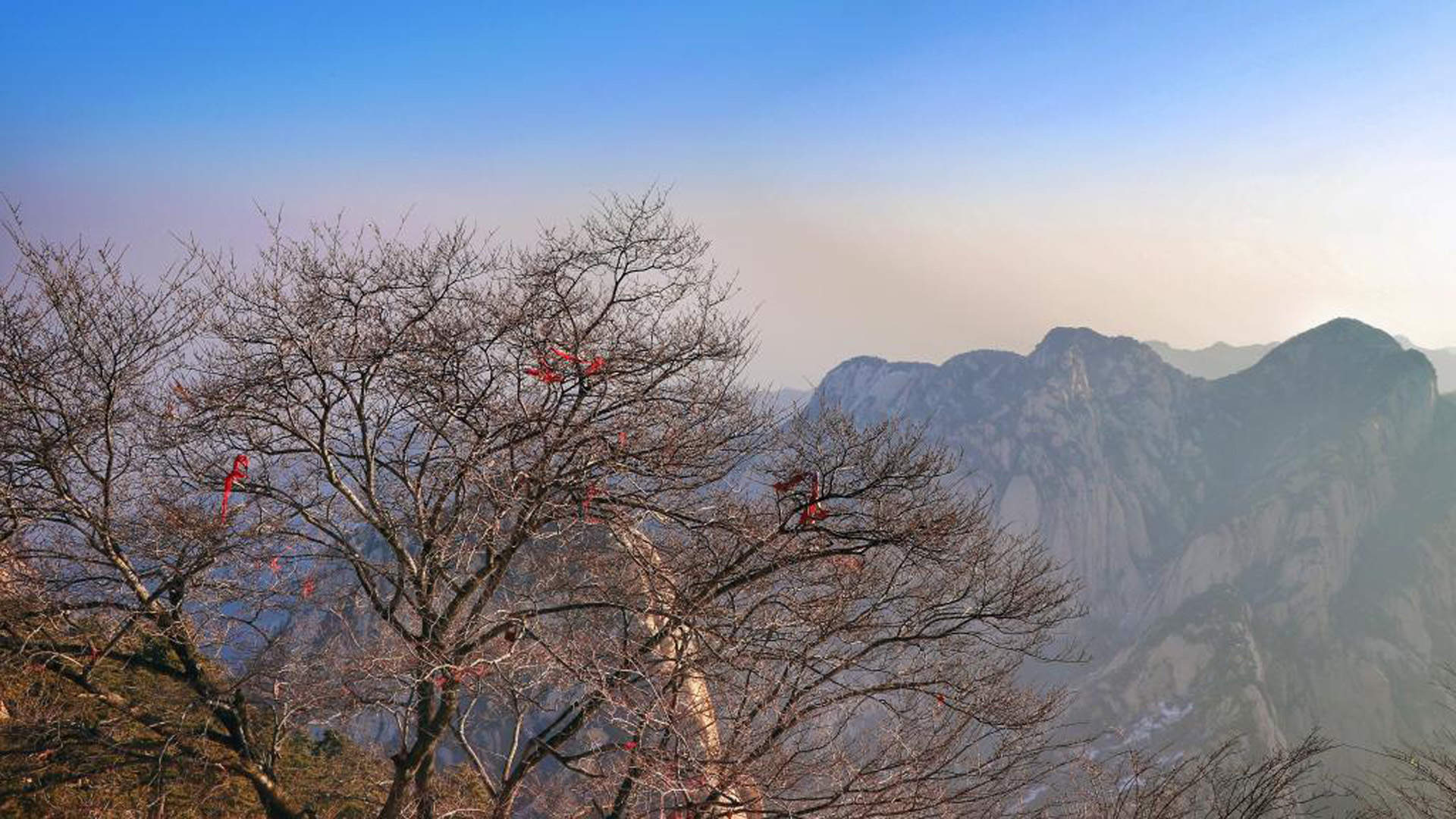 华山风景图片