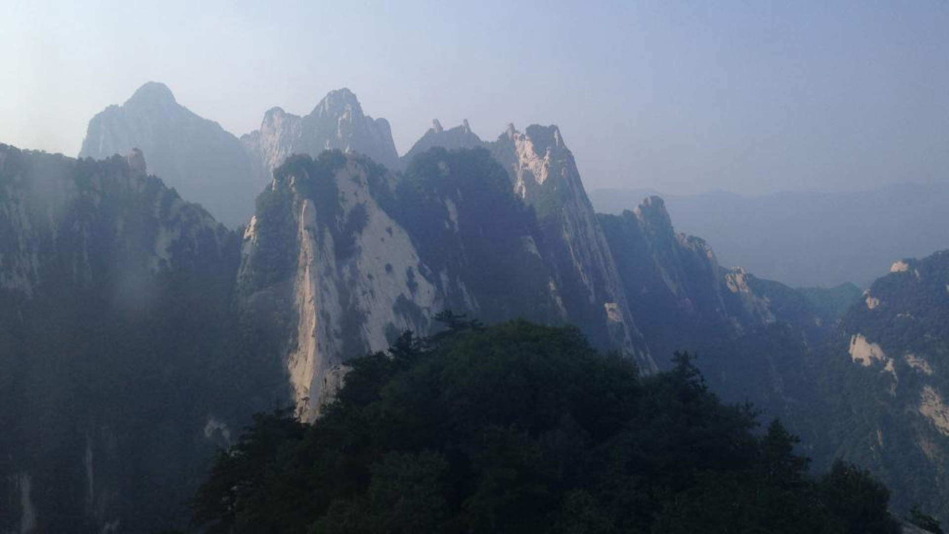华山风景图片