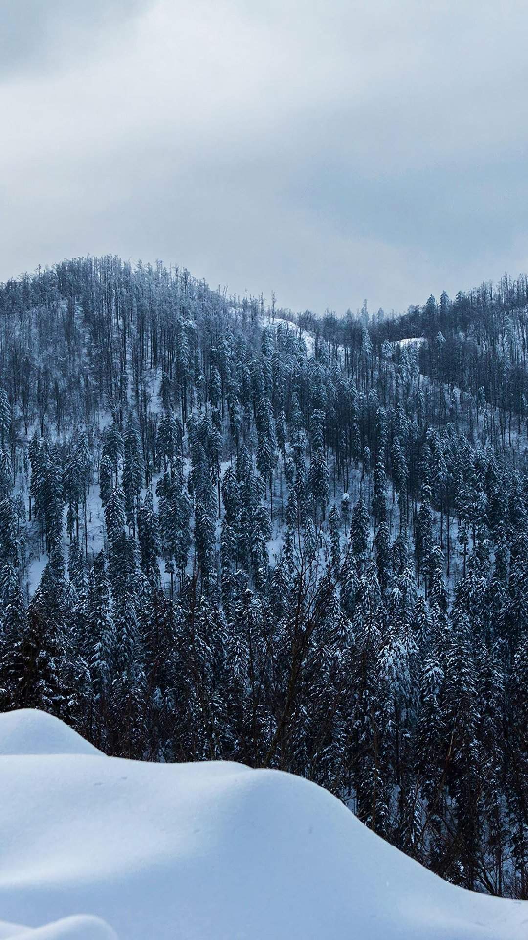 2019年12月绝美敦煌雪景高清日历壁纸图片