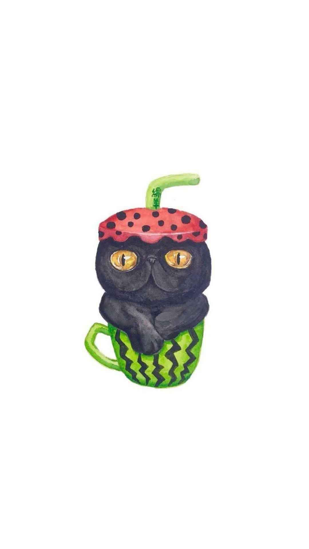 超可爱小猫图片高清手机壁纸图片