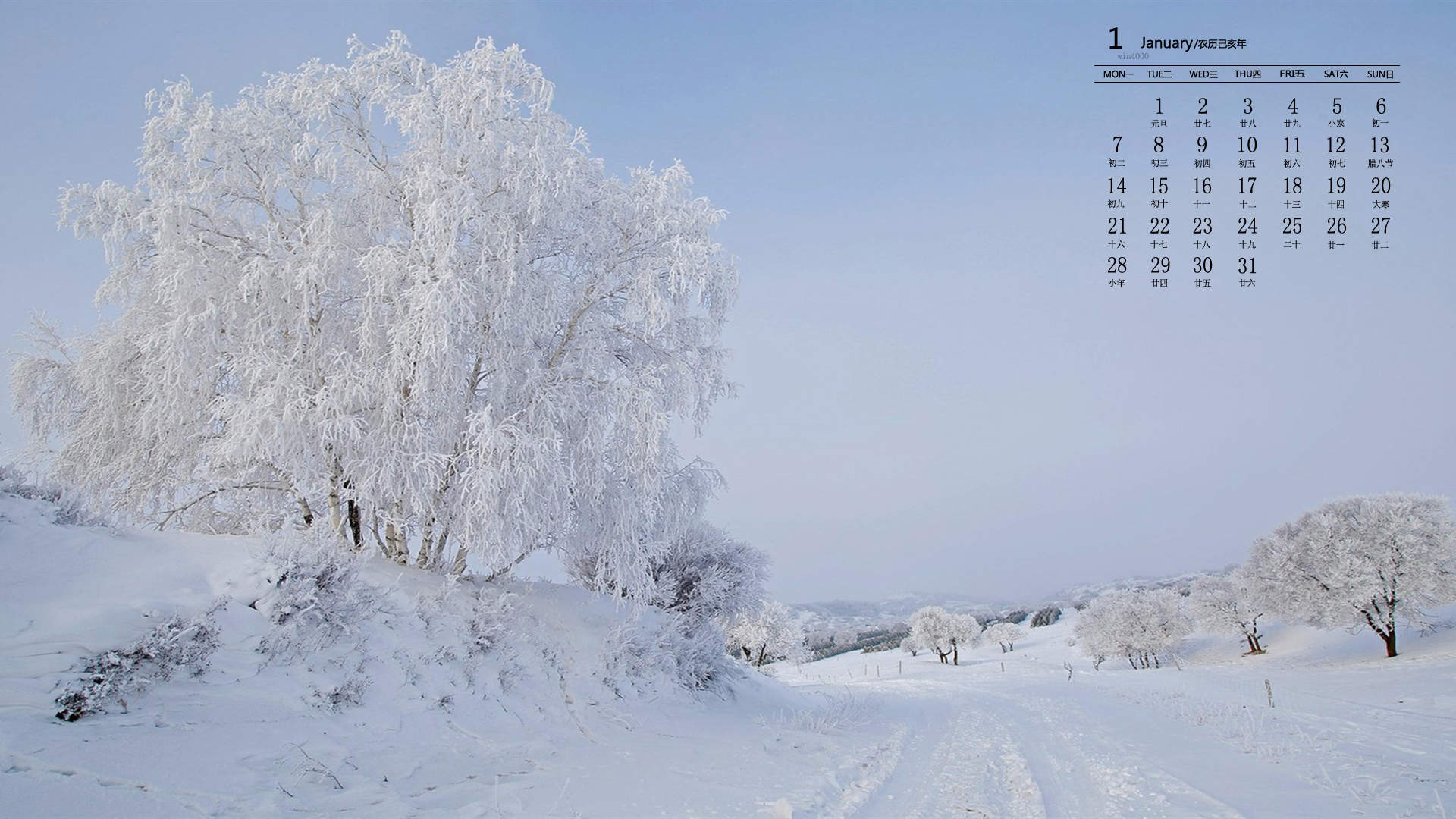 雪景图片